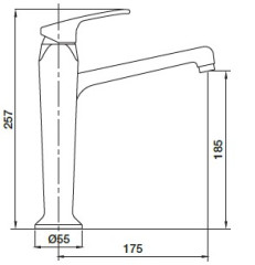 Смеситель Bugnatese Vintage 9817