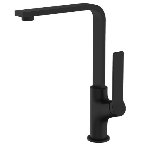 Смеситель для кухонной мойки Azario VISE керамический картридж, черный (AZ-VQQ568330PA)