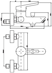 Смеситель Esko London LD 54
