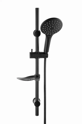Душевой комплект GPD 3-функциональный -покрытие черный DST57-S