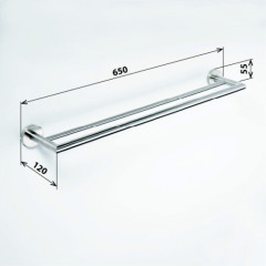 Полотенцедержатель Bemeta Neo stainless 104204055