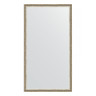 Зеркало настенное EVOFORM в багетной раме мельхиор, 61х111 см, BY 1080