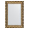 Зеркало настенное с фацетом EVOFORM в багетной раме виньетка бронзовая, 65х95 см, BY 1280