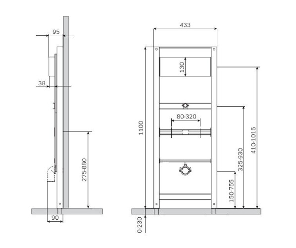 Инсталляция AM PM I022701 для писсуара