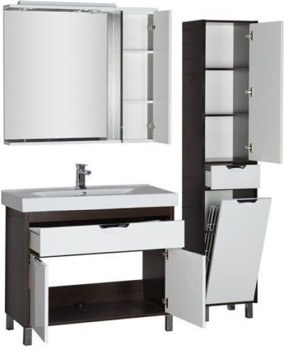 Мебель для ванной Aquanet Гретта 100 венге