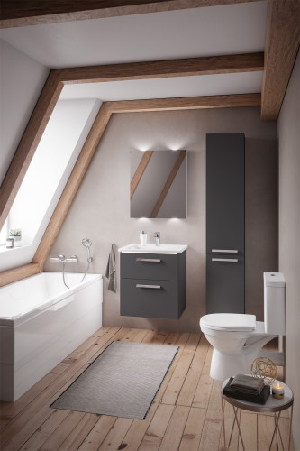 Унитаз-компакт Vitra Norm Eisberg 355х640х805, сиденье термопласт с микролифтом, белый (9844B099-7201)