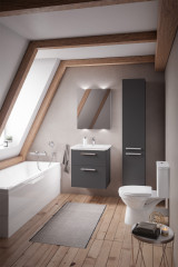 Унитаз-компакт Vitra Norm Eisberg 355х640х805, сиденье термопласт с микролифтом, белый (9844B099-7201)