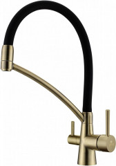 Смеситель для кухни Paulmark SIEGEN, бронза, 213111-BR, Paulmark