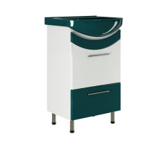 Тумба под раковину Альфана-52 MIXLINE Радуга-52 зеленый (522465)