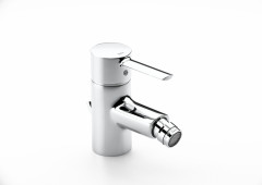 TARGA- Смеситель для биде с шарнирным регулятором потока, донным клапаном и гибкой подводкой