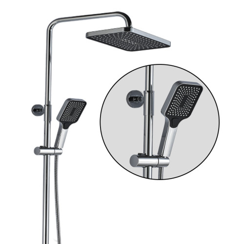Душевая система с термостатом  ALMAes SDI-1803 хром