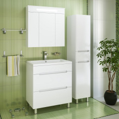 Шкаф пенал Runo Парма 35