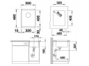 Кухонная мойка Blanco Subline 320-U