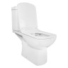 Унитаз-компакт безободковый Creo Ceramique TOURS TO1003N+TO1002RS