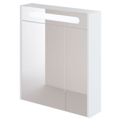 Зеркало-шкаф Итана Roberto 70х17х79 Подвесной, Белый глянцевый (295460)