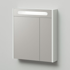 Зеркало-шкаф Итана Roberto 70х17х79 Подвесной, Белый глянцевый (295460)