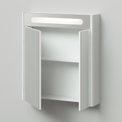 Зеркало-шкаф Итана Roberto 70х17х79 Подвесной, Белый глянцевый (295460)