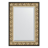 Зеркало настенное с фацетом EVOFORM в багетной раме барокко золото, 70х100 см, BY 1281