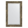 Зеркало настенное с фацетом EVOFORM в багетной раме старое дерево с плетением, 53х83 см, BY 3408