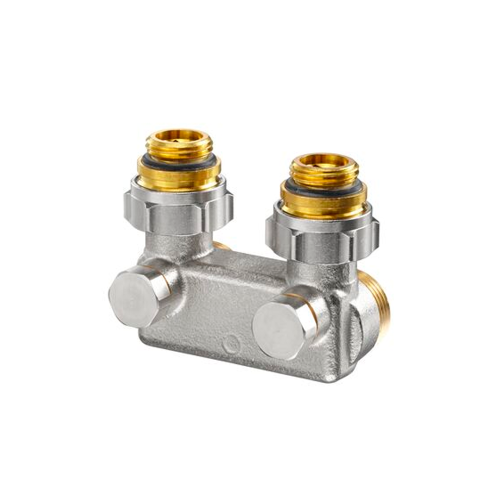 Перепускной узел Oventrop угловой G ? НР x G ? НР