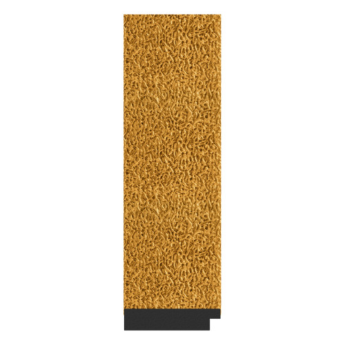 Зеркало настенное с гравировкой EVOFORM в багетной раме чеканка золотая, 96х171 см, BY 4409