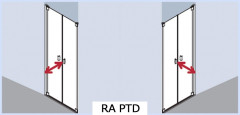 Душевая дверь Kermi Raya RA PTD 10020VAK