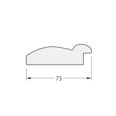 Зеркало настенное Octagon EVOFORM в багетной раме серебряный бамбук, 68х68 см, BY 7323