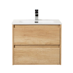 База под раковину подвесная BelBagno KRAFT-600-2C-SO-CG Cemento Grigio