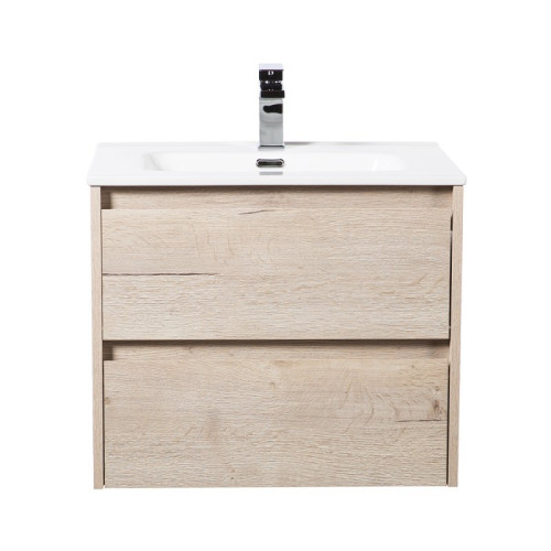 База под раковину подвесная BelBagno KRAFT-600-2C-SO-CG Cemento Grigio