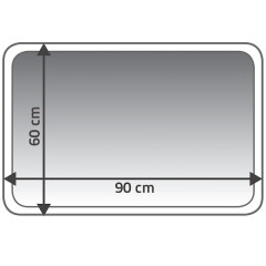 Коврик для ванной комнаты Ridder La ola 60x90