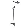 Душевая система с термостатом ALMAes SDI-1801 черная 