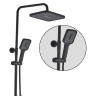 Душевая система с термостатом ALMAes SDI-1801 черная 