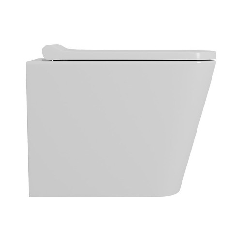 Унитаз подвесной безободковый D&K Berlin DT1436016, белый