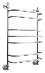Полотенцесушитель водяной Двин форма лесенка 80х50, цвет Хром (4627086039036)