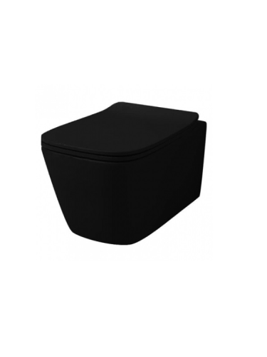 Унитаз Artceram A16 подвесной 360*525*290 Matt black