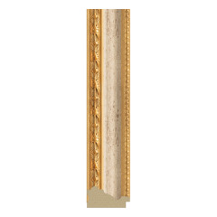 Зеркало настенное EVOFORM в багетной раме версаль кракелюр, 55х145 см, BY 3109