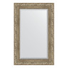 Зеркало настенное с фацетом EVOFORM в багетной раме виньетка античное серебро, 55х85 см, BY 3409