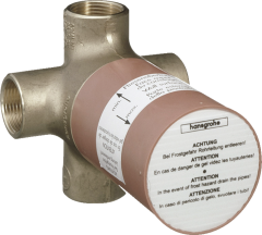 Скрытая часть переключателя Hansgrohe Quattro, СМ, 3/4 (15930180)