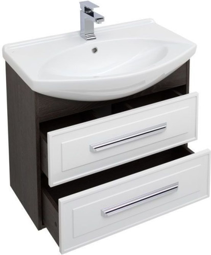 Мебель для ванной Aquanet Остин 75 дуб кантербери/белый