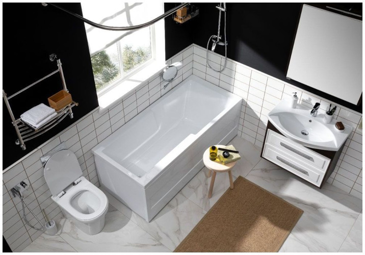 Мебель для ванной Aquanet Остин 75 дуб кантербери/белый