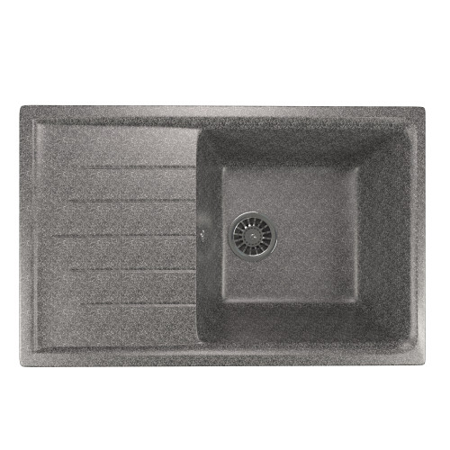Мойка из искусственного мрамора MIXLINE ML-GM19 49,5x75 (525151)