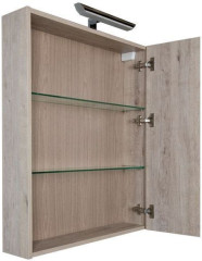 Зеркало-шкаф Aquanet Мадейра 70 дуб кантри