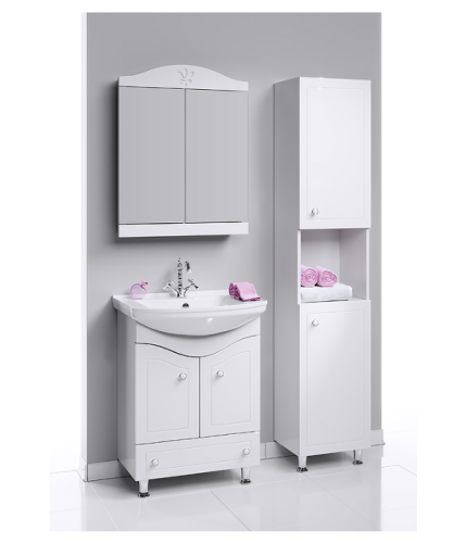 Зеркальный шкаф 65 см Aqwella FR0406