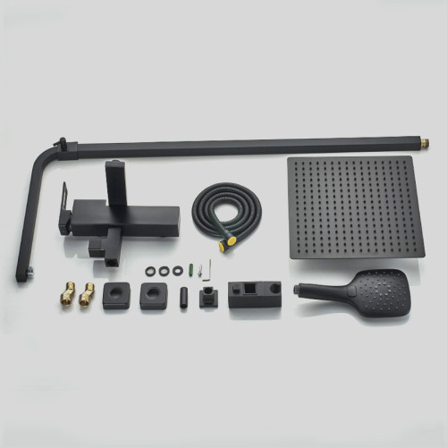 Душевая система  ALMAes TVZ-1825 черная 