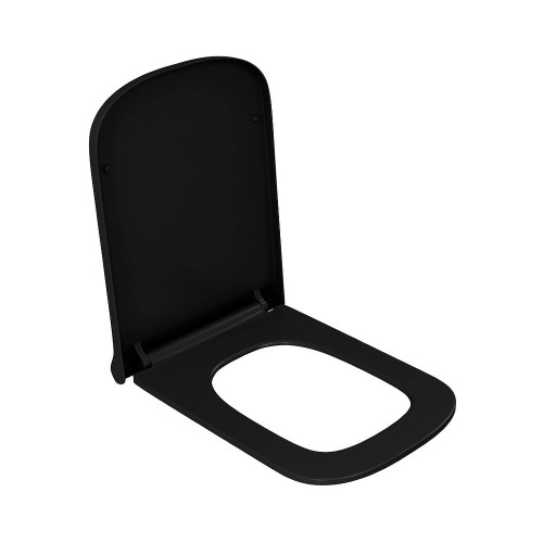 Унитаз подвесной безободковый D&K Berlin DT1436025, черный