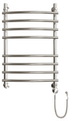 Полотенцесушитель электрический Двин R Primo Electro форма лесенка 80х50 ТЭН справа цвет Хром (4627085364900)