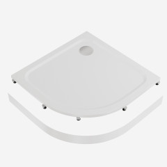 Экран акриловый Creto Roma 90х90 для поддона 8-1004