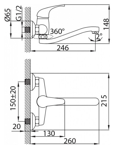 Смеситель Milardo Davis DAVSB00M09