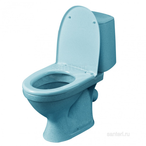Унитаз-компакт Santeri Соната крап голубой 1.P201.2.S03.00B.F