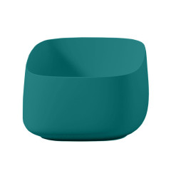 Раковина Artceram Cognac Quadro 430*430*225 отверстия для смесителя-отсутствуют Green foresta